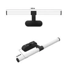 Luz de espejo LED para el baño - Luz de pared para baño negra 40/60CM Lámpara de pared para baño 6W Moderna resistente al agua IP44 Luz de pared blanco neutro 4000K, adecuada para sótanos, cocinas y armarios de baño.