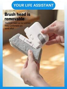 1pc Window Cleaning Brush,Groove Cleaner,Bathroom Cleaning Tools,,Window Sill Cleaner Tool,Mesh Screen Cleaner,Window Track,Cleaning Tools,Fuller Brush Window Cleaner,Sliding Door Track Cleaner