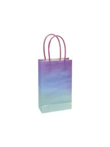 12*6*20cm 5pcs Ombre Color Paper Gift Bags, For Birthday/Party - Multicolor - View 5