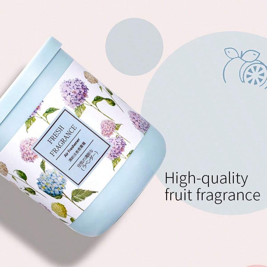 Miniso 清新淡香香薰膏，厕所车内马桶室内家用持久香薰膏（1件） - 葡萄柚 - 查看 1