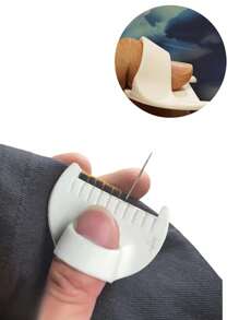 1/2 件简易缝纫工具 - 耐用的塑料边缘缝纫锁和缝纫工具，适合初学者和老年人，间距 4 毫米和 3 毫米，非常适合 DIY 手工缝纫项目，缝纫配件 | 符合人体工程学的设计 | 表面光滑