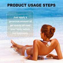 Gel bronceador intenso Hoygi, ayuda para broncearse en la playa en verano, gel hidratante corporal de trigo bronceado - 1 - Ver 3