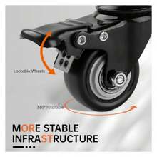 Mobile TV Cart With Wheels For 32-80 Inch LCD LED Flat/Curved Panel Screen TVs,Portable RollingTV Stand Rrlling On Wheels,Tall Floor Metal Monitor Floating Moveable Height Adjustable Mount 46.46H*33.86L*23.62W - Multicolor - View 5