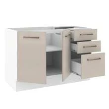 MADESA Baker's Racks - White and Cream - View 4