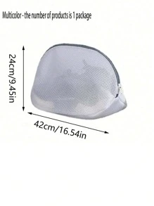 1 pezzo/2 pezzi/3 pezzi/4 pezzi Sacchetti per il lavaggio di scarpe e vestiti, rete per lavatrice sacchetto per il bucato, sacchetto per il lavaggio delle scarpe spesso, sacchetto per la protezione del bucato antidefomazione per la casa, multicolore - taglia unica