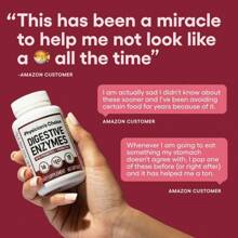 Physician's Choice Digestive Enzymes With Probiotics + Prebiotics - Mealtime Discomfort & Bloating Relief - Multi Support For Digestion & Gut Health-60 CAPSULES - 30 Đếm - Xem 8