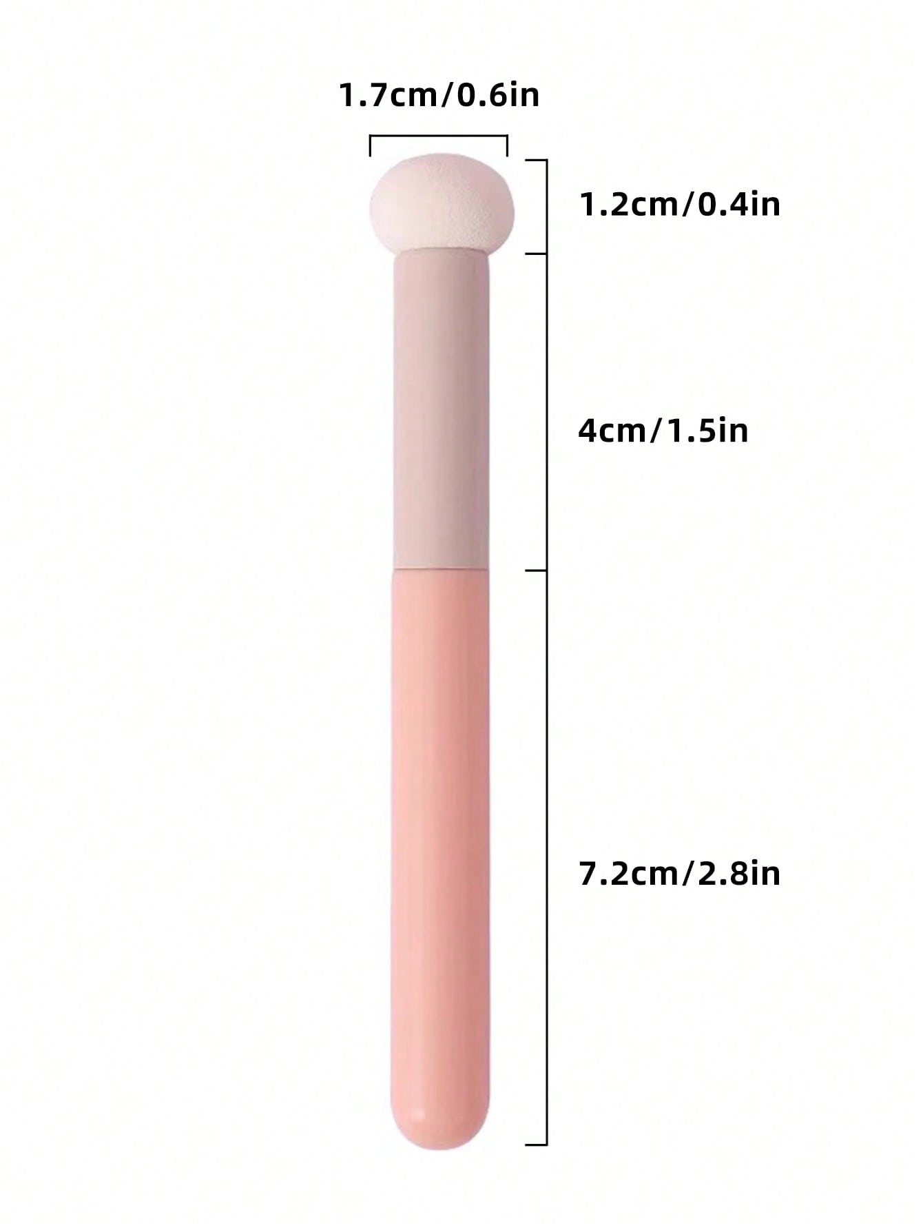 مجموعة 5 فرشاة مصحح بشكل فطري رأس إسفنجي ناعم وغير...