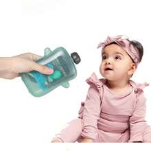 Baby Food Pouch Holder No Squeeze, Pouch Topper No Spill Juice Box Pressure-Resistant Container For Fruit Puree Pouches Prevents Accidental Squeezing, Toddler Beach Essentials, Baby Led Weaning Supplies - Multicolor - View 6