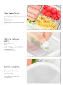 1 件玻璃午餐盒，密封玻璃午餐盒，带盖玻璃食品储存容器，适用于微波炉、烤箱、冰柜和洗碗机，耐热玻璃餐盒，工作/学校午餐盒，圣诞礼物