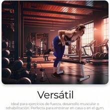 Juego de Mancuernas de 15 Libras, 2 Pesas de Acero Inoxidable con recubrimiento lateral de Neopreno, Agarre Antideslizante, Entrenamiento de Fuerza y Resistencia, Uso del Hogar y Profesional (15, Libras) - Albaricoque - Ver 9