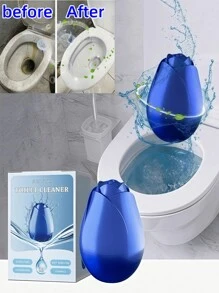 Jue-Fish 1 Packung Toiletten-Rose Reiniger, Badezimmer Zuhause Toiletten Fleckenentferner, Geruchsentferner, hinterlässt Duft, leistungsstarker Reinigungswirkstoff zum schnellen Auflösen verschiedener Toilettenverschmutzungen für eine erfischte und saubere Toilette