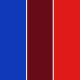Azul / Caoba / Rojo