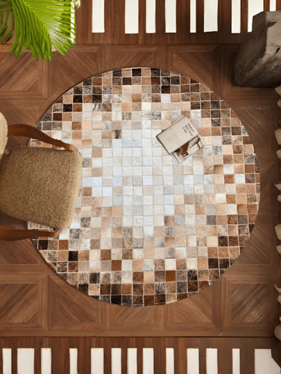 1pc Popular Design Faux Wool Soft Carpet, Skin-Friendly Decorative Rug Suitable For Bedroom, Study, Bedside, Living Room, Can Be Sat On Or Laid Down