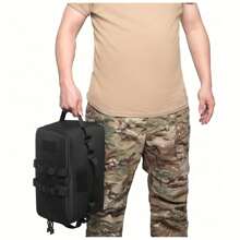 可折叠尼龙野餐袋，户外旅行保温午餐手提袋，带手柄的便携式食物冷藏篮