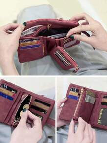 MIYIN Tie Dye Small Wallet With Wristlet Coin Pocket Small Bi-Fold ID Window Women Wallet Portable Cash White-Collar Workers For Female College Work Business Commute Office For Anniversary For Couple For Birthday Gift On Valentine Day Gift Gift Business Casual Wristlet Wallet For Women Wallet Purse Wallet