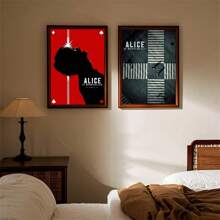 1PC Frameless Hot TV Alice In Borderland Poster HD Art Wall Home Living Room Bedroom Wall Art)Home Decorative Paintings