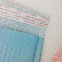 20pcs Bubble Mailers Self-Seal Padded Envelopes, Waterproof & Shockproof Packaging Bags For Jewelry Shipment, Suitable For Wedding, Birthday & Graduation Gifting - Multicolor - View 7