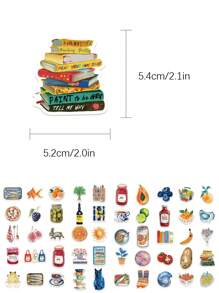 50pcs Vintage Mediterranean Style Art Stickers For Laptop Luggage Skateboard Guitar Decoration,School Supplies,Back To School