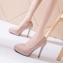 Women Loafers Shoes - 米白色/Beige - 查看 3