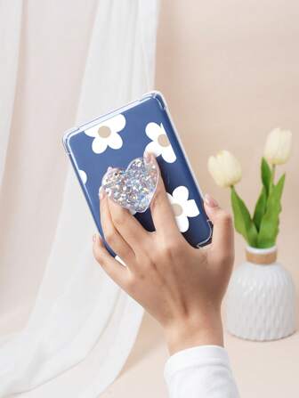 Agarre de anillo de tipo INS para Kindle, agarre de anillo de teléfono, accesorio para Kindle, minimalista y versátil, compatible con múltiples dispositivos, conveniente para leer libros o usar el teléfono, un regalo para amantes de los libros compatible con iPhone, teléfono Android, regalo para cumpleaños, familia, amigos, agarre de teléfono de empujar y tirar, soporte de teléfono, accesorios para teléfono