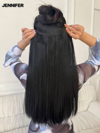 JENNIFER 合成接发直发 18 英寸一体式 V 形接发