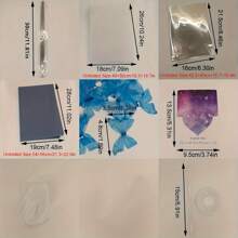 Bộ dụng cụ làm hoa bướm DIY (Không bao gồm đèn dây) - Nhiều màu - Xem 4