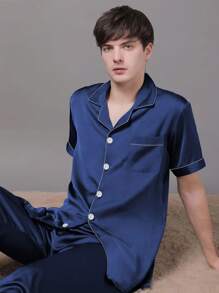 New Men's Pajama Set, Essential For Summer