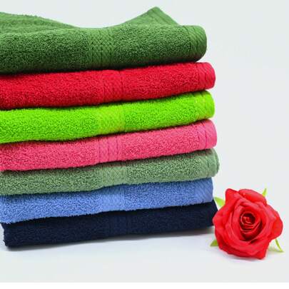 Toallas Para Manos - 100% Algodón - 12 Piezas - Hermosos Colores o Blancas - 31x31 cm