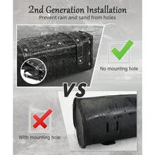 Motorcycle Fork Tool Bag Leather Saddle Bag Handlebar For Harley Dyna Sportster - 1 - View 8