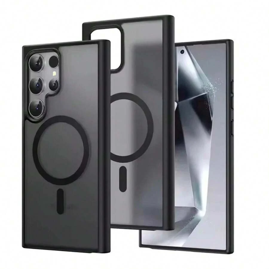 Case Cover For S25 Ultra Matte Magsafe Magnetic Anti-Impact Case