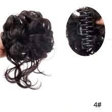 LYSW Messy Bun Hairpieces, Fluffy & Natural Looking Scrunchie With Hair Claw Clip, Extra Volume, Instant Hairstyle, Women Hair Accessories HA2729,Claw Clips,Hair Jaw Clip,Hair Clutch, Casual Fall Winter Hair Clip For Vacation Outfits Woman Flower Hair Clip - Multicolor - View 12