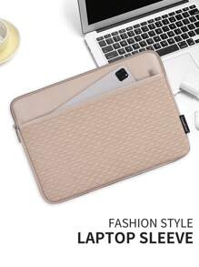 Shockproof PU Laptop Bag Slim Laptop Sleeve Waterproof Computer Bag Compatible With SurfaceBook MagicBook - Multicolor - View 5