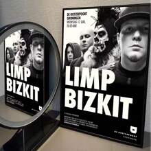 1 Piece Unframed Pop Posters Wall Arts Limp Bizkit Poster Poster Paper Print Home Living Room Bedroom Entrance Bar Cafe Art Painting Decoration