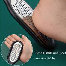 4 Stück/2 Stück/1 Stück waschbare Fußfeile - Mit direkter Aufbewahrungsabdeckung, Fersenschaber, Fußbürste, Edelstahl-Fußreibe, Fußreiniger, Hornhautentferner - Doppelseitiges Fußpflegewerkzeug, Edelstahl-Fußpflege-Feile, Tägliche Pflege, Glatte Haut Spa Zuhause und Nagelpflege Essentiell