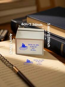 Ștampilă personalizată cu autocerneală și nume - Ștampilă personalizată de birou/afaceri pentru documente, corespondență, apreciere profesori, utilizare HR, cadou unic pentru șef, colegi, profesori, antreprenori, Ziua Îndrăgostiților, Ziua Mamei, Ziua Tatălui, zile de naștere, aniversări, absolvire, cadou pentru ea/el, articole esențiale pentru întreprinderi mici, cadou pentru Săptămâna aprecierii profesorilor, cadouri pentru evenimente corporate