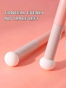 5件套遮瑕刷，蘑菇头海绵柔软无痕，大面积祛痘印，包含粉底刷、遮瑕刷、唇刷、海绵粉扑、蘑菇头粉扑和圆头混合海绵刷，干湿两用，可作粉底刷、遮瑕刷、腮红刷、修容刷、古铜粉刷、散粉刷、粉底刷、腮红刷，赠品 - 彩色 - 查看 11