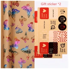 118,11 x 17 Zoll pro Rolle, hochwertiges Geschenkpapier, Geburtstagsgeschenkpapier
