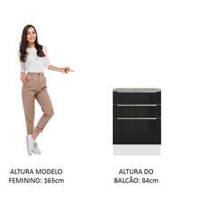 MADESA Baker's Racks - สีดำและสีขาว - ดู 4
