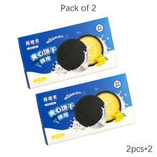1pc/2pcs/4pcs Novelty Shaped Erasers - Cookie, Ramen, Chocolate, Ice Cream Designs, Pencil Erasers, Suitable For Office & School, Durable & Easy To Clean, Ideal For Students, Teachers, Daily Use, Back To School Gift, Memorabilia, Learning Competition Prize, School Office Supplies