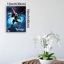 Framed Legendary Defender - TV Show Poster (Voltron In Space)