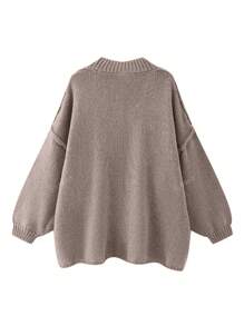 Cárdigan de punto holgado para mujer, adecuado para uso casual, de negocios, vacaciones y temporada de graduación, nuevas llegadas de verano y otoño. Nota: La talla es talla grande grande, se sugiere pedir una talla menos.