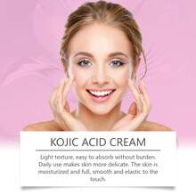 Kojic Acid Whitening Cream, Brightens Complexion, Evens Skin Tone, Improves Dullness, Moisturizing & Firming Spot Fading Cream - Multicolor - View 6