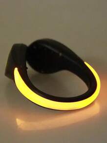 1个LED鞋夹，多色灯光，闪烁氛围灯，电池供电，适用于派对、舞会、户外活动和夜跑 - 彩色 - 查看 10