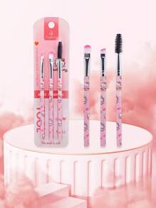 Sanrio Set di 7 pennelli trucco Hello Kitty di Sanrio, pennelli morbidi e portatili per il trucco