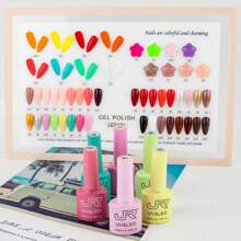 Gama Gel Semipermanente Jr 6 Pz De 10 Ml