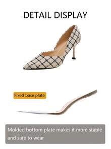 Salto alto stiletto elegante de bico para mulheres, saltos altos na cor amendoada, bombas minimalistas slip-on versáteis adequadas para festas, casamentos e trabalho diário - elegantes, de baixo corte, fáceis de usar sapatos tipo Mary Jane