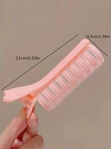 9/6/3/1件装 新款卷发管状蓬松发夹，慵懒卷发夹，顶部夹式刘海卷发器，空气刘海卷发夹，美发造型工具，理发店美容旅行必备美发产品，护发用品，发饰 - 彩色 - 查看 7