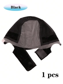 Spitze Perücken Griff-Kappe für Frauen 4x5 transparente Spitze Perücken Kappe rutschfester Perückenhalter Stirnband mit Silikon zum Fixieren von Perücken Verstellbarer Spitze Perücken Griff damit Ihre Perücken klebefrei bleiben