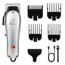 Electric Pet Hair Clipper, Shaver, Electric Hair Clipper, Cross-Border Cat Hair Clipper, Dog Hair Clipper - 201金色 - 查看 8