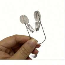 1pc/2pcs/3pcs/4pcs/5pcs This Transparent Double-Head Nose Clip Features A Dual-Tip Design That Fits Securely In Nostrils (Anti-Slip, No Falling Off) To Block Water During Swimming Or Snorkeling (Prevents Choking). - Multicolor - View 4